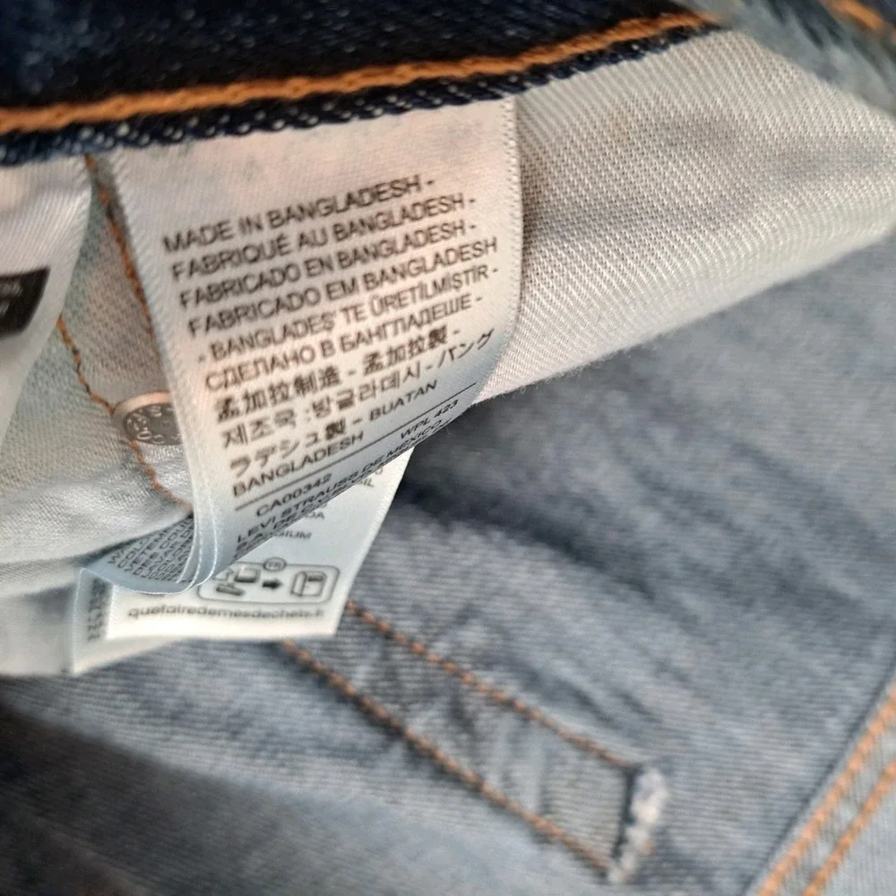 Men's‎ Levi's 505 42x30 41W Regular Fit Blue Denim Jeans Classic Straight NWT